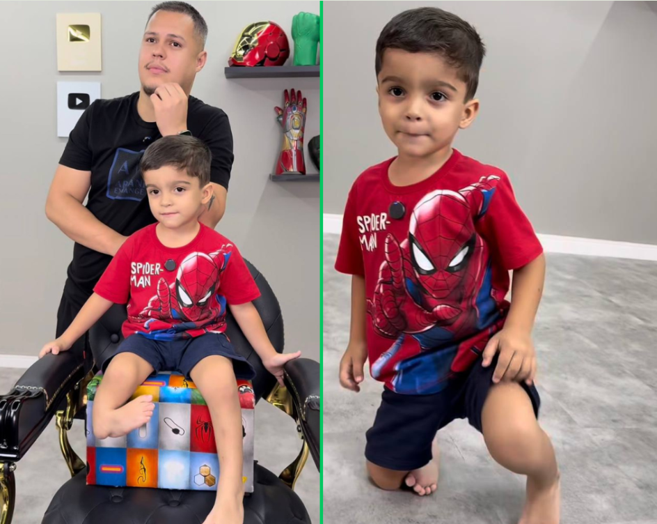 Ajude o Vicente a dar seus primeiros passos com dignidade